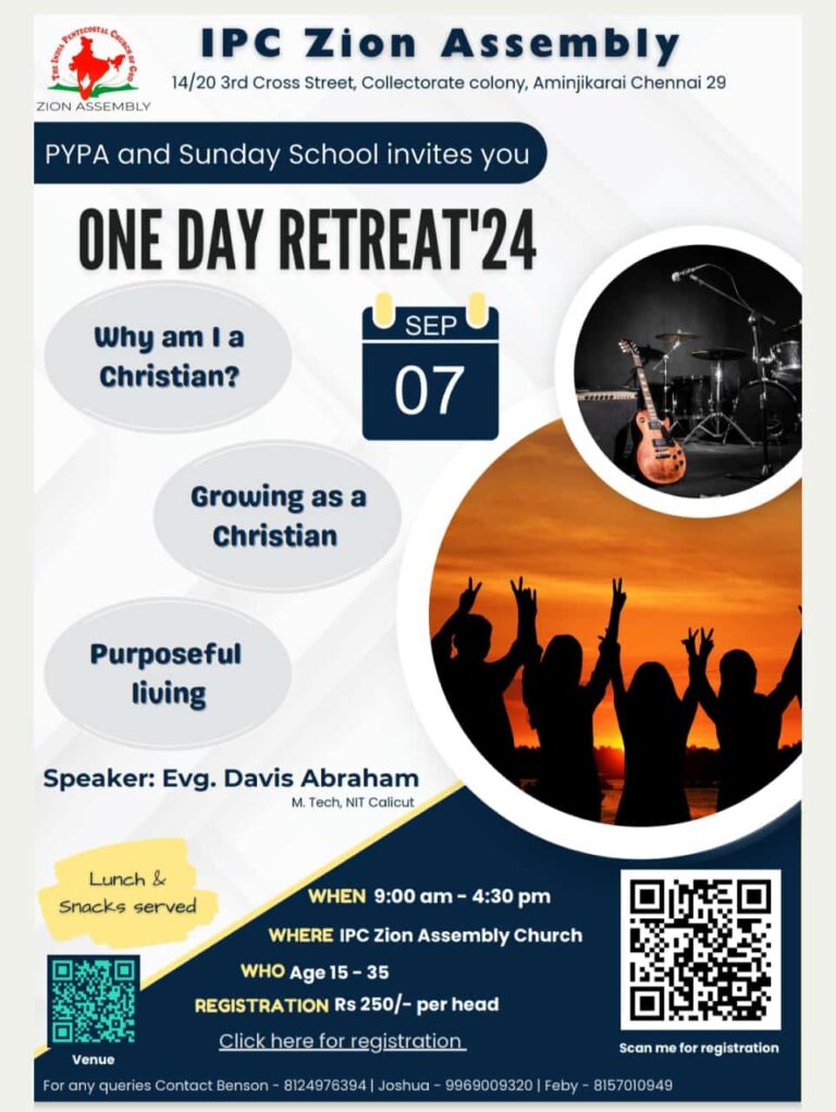 One-Day Youth Retreat’ 2024