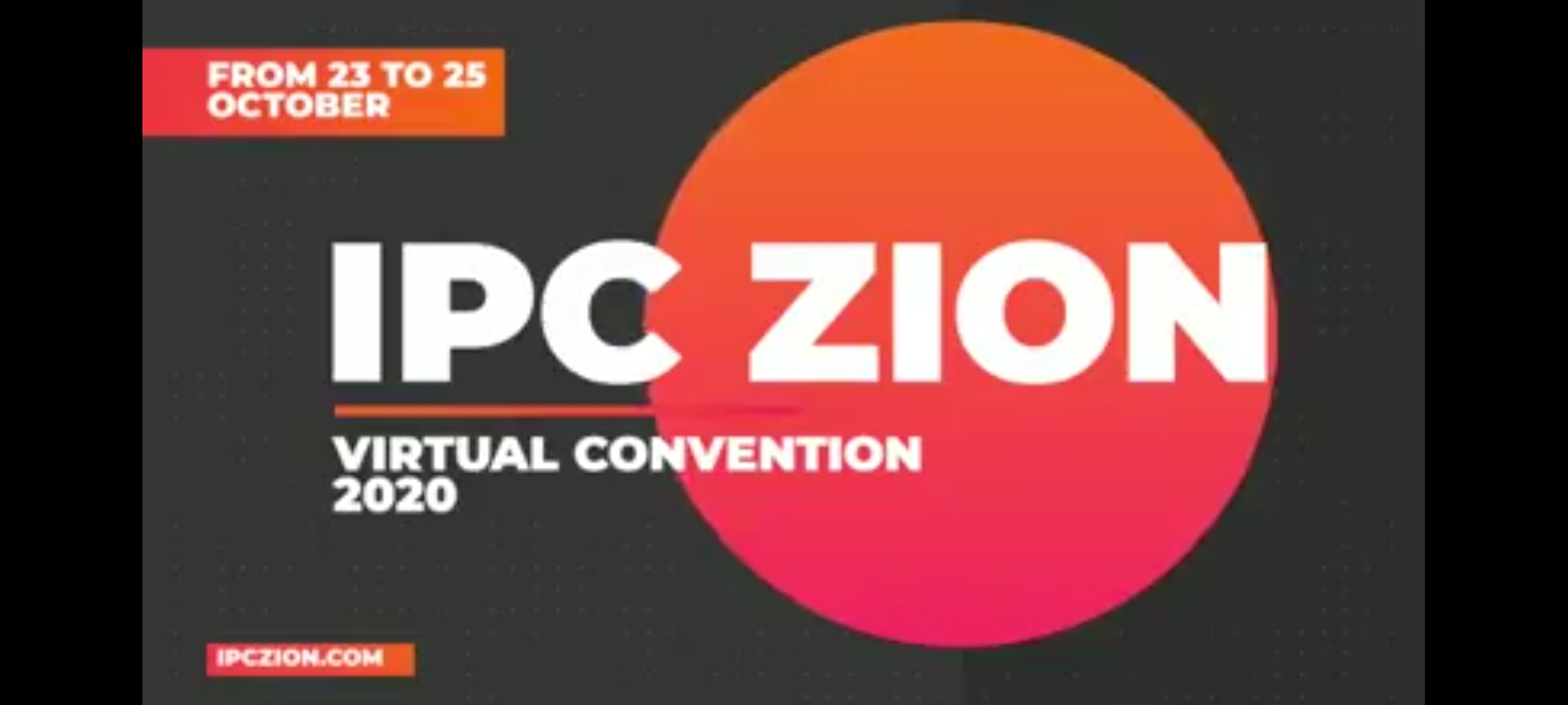 Virtual Convention 2020 (Day 1)